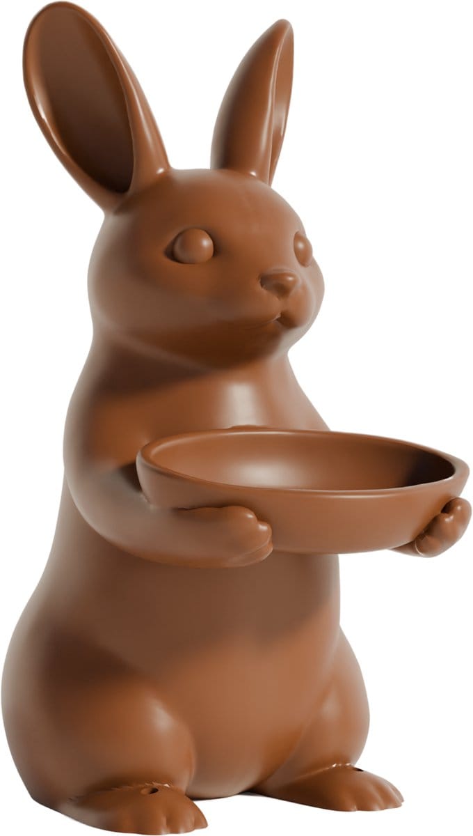 Fiastra Bunny sleutelhouder - sleutel organizer - bruin