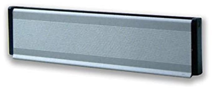 Aluminium brievenbus met afdekhoes
