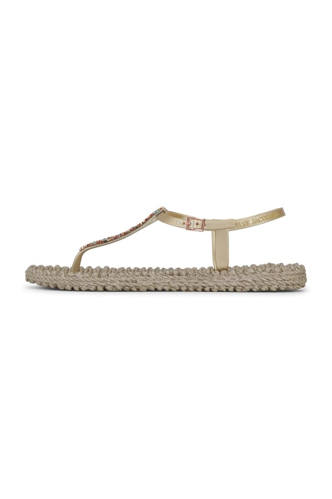Ilse Jacobsen Cheerful10m Platin Größe: 36 | Sandalen Outlet | Damen