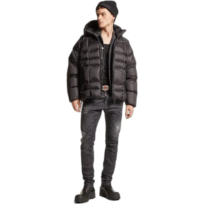 Dsquared2 Cool Guy Jeans Black Größe: 48 | Slim Jeans Outlet | Herren | Schwarz