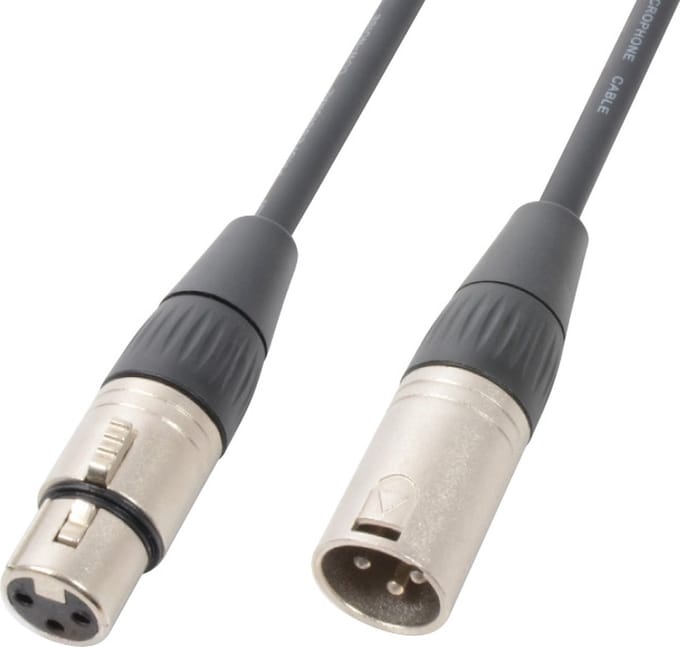 PD Connex DMX kabel - 3-polig Male/Female - 30 meter
