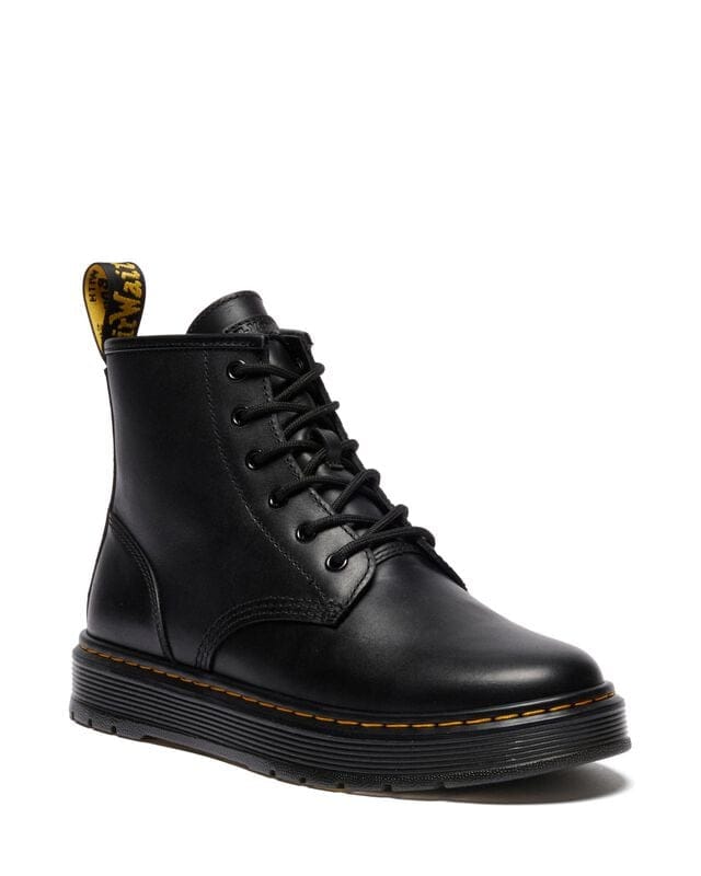 Dr. Martens Bikerlaars - Brookline Chukka - Black Lusso - EU36 tot EU45 - zwart