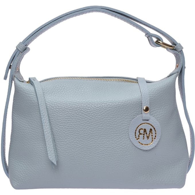Roberta M Turquoise Rundleer Tas