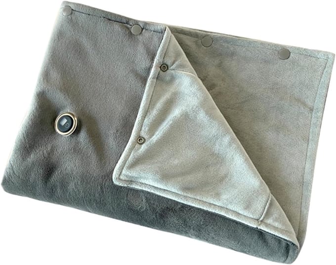 Elektrische Deken - Verwarmde Plaid - Comfort Thuis - Oplaadbaar Via USB - 150 x 8 cm