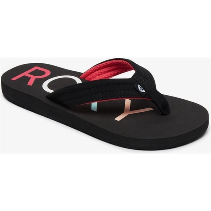 Roxy Vista III - Maat 32 - Meisjes Slippers - Black