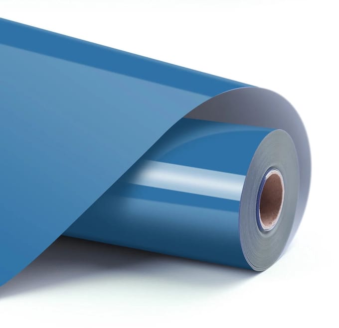 Heat Transfer Vinyl Basic - Ocean Blue - 30.5 x 180 cm
