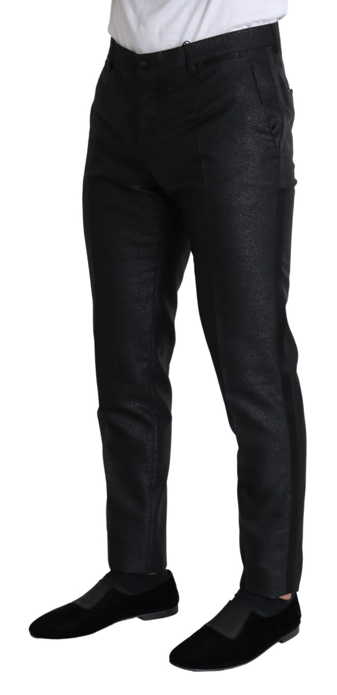 Slim Fit Textured Dress Pants