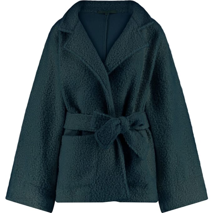 Circle of Trust Jade Jacket Opal Blue Größe: M | Einreihige Mäntel Outlet | Damen | Blau