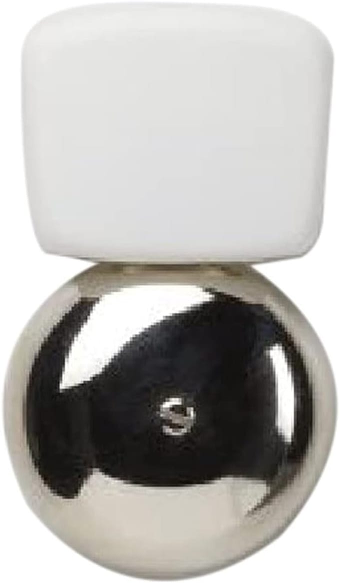 Draadloze Gong - Deurbel - Huisbeveiliging - Draagbaar - 11.8 cm - Ivoor