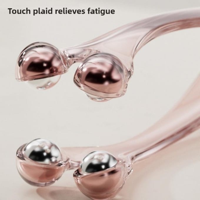 Vingerkoot Acupunctuurpunt Massager Rollers Handheld Hand Acupunctuurpunten Massager Vinger Vermoeidheid Massage Tool groen