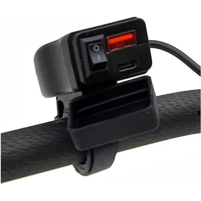 Dubbele USB-motoaansluiting Brazoline