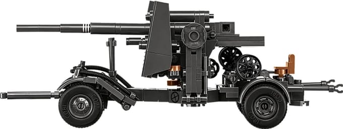 COBI 3140 8,8cm Flak 18 with carriage