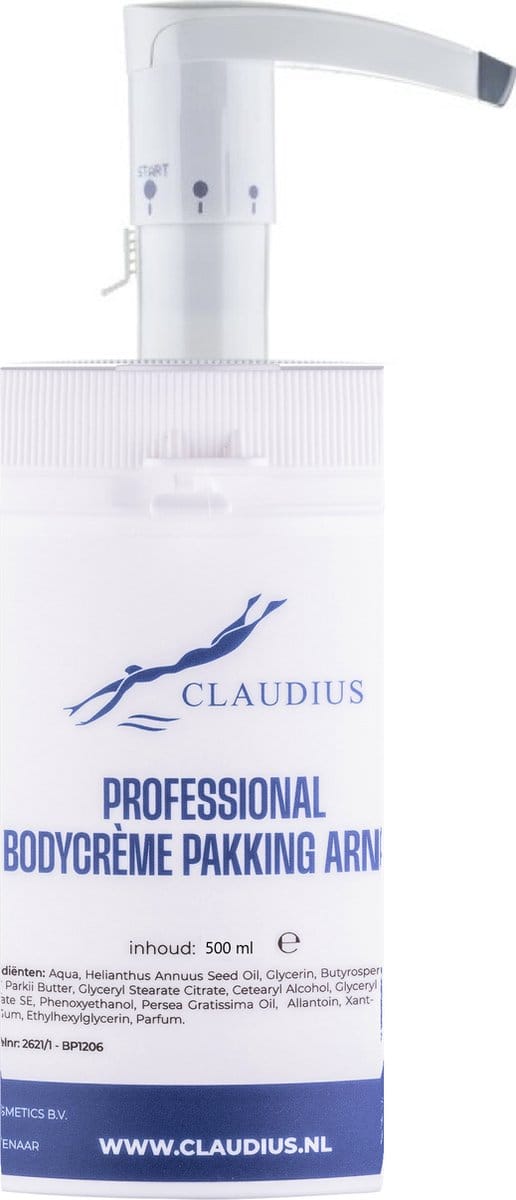 Professional Bodycrème Pakking Arnica - 500 ml - in handige salonverpakking