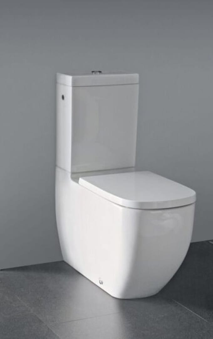 Laufen Palomba closetzitting met deksel afneembaar met softclose wit
