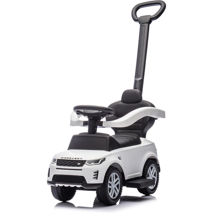 Billy Loopauto met Duwstang Land Rover Discovery White