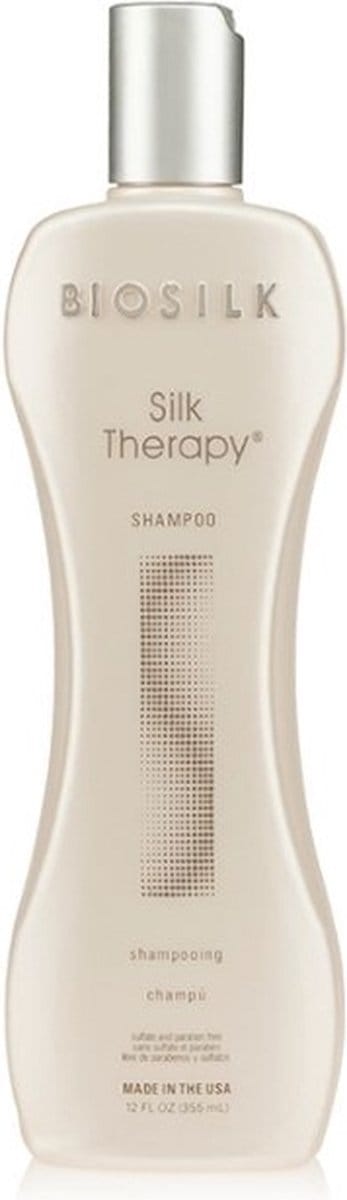 Biosilk Silk Therapy Shampoo-355 ml - Normale shampoo vrouwen - Voor Alle haartypes