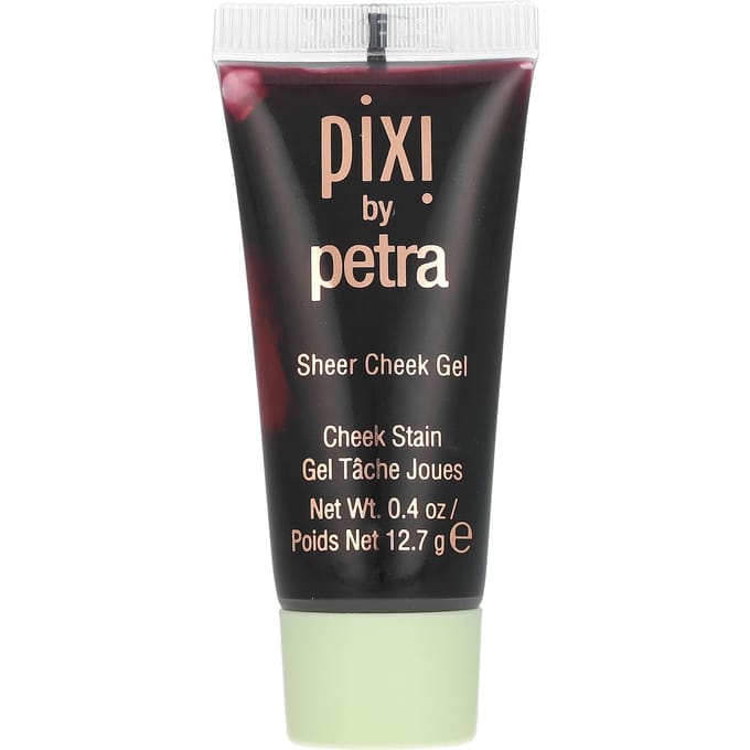 Pixi Beauty, Sheer Cheek Gel, 0215 Flushed, 12.7 g (0.4 oz) black