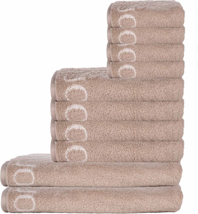 JOOP! Handdoek Classic Een maat, 50x100 Set van 10
