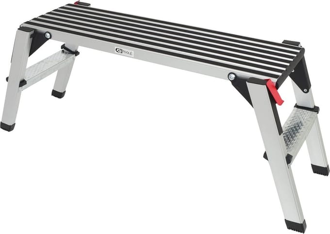 Aluminium veiligheids plateau 1270x446x495mm