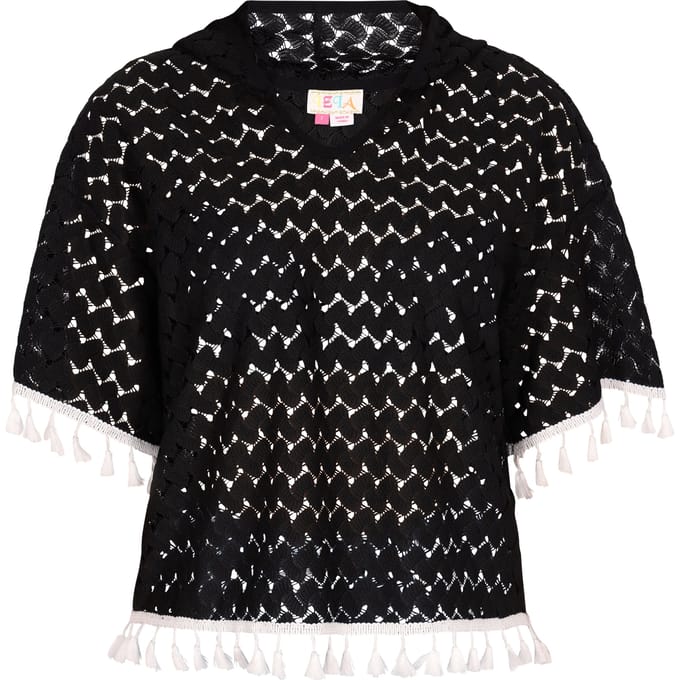IZIA Hoodie Dames zwart