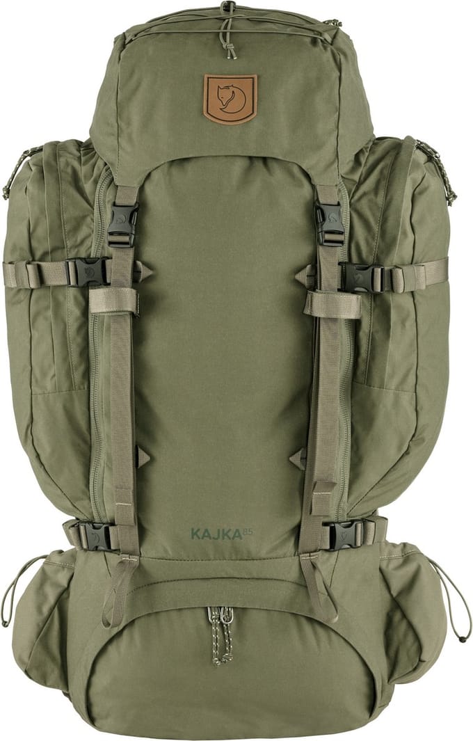 Fjällräven trekkingrugzak rugzak Singi Kajka 85 Backpack Green groen