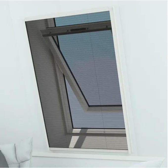 Livn Plissehor Raam Plus - Wit - maat 120 x 155 cm