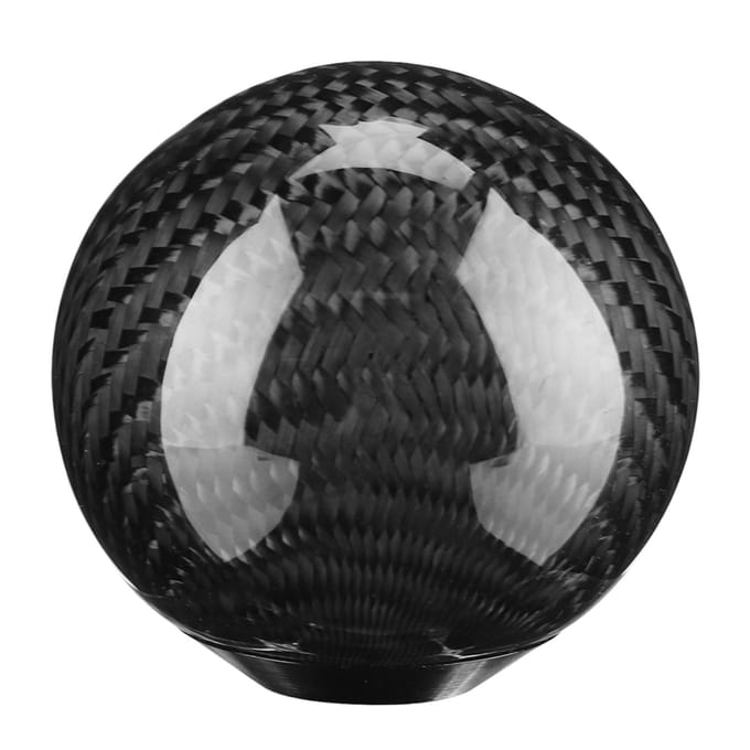 Auto Universele Modificatie Koolstofvezel Handmatige Knop Versnellingspookknop Black
