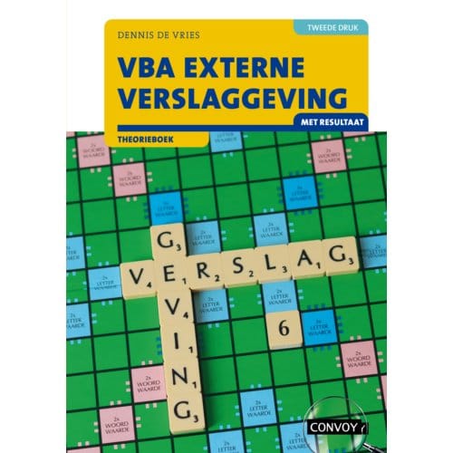 Vba Externe Verslaggeving Met Resultaat / 2e Druk / Theorieboek - D. de Vries