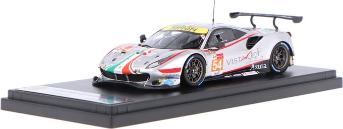 Ferrari 488 GTE Evo Looksmart Modelauto 1:43 2021 Thomas Flohr / Francesco Castellacci / Giancarlo