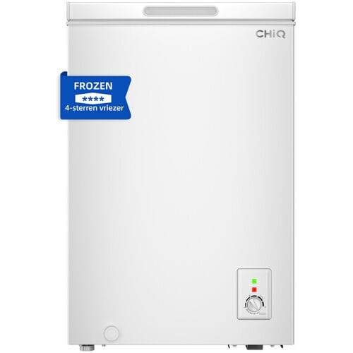 CHiQ FCF98DE - Vrieskist - 99 Liter - 39dB - Energielabel E - Wit - 12 jaar garantie op de compressor
