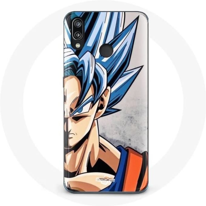 Coque - Huawei - P20 Lite - Anime Dragon Ball - Souple - Protection bleu