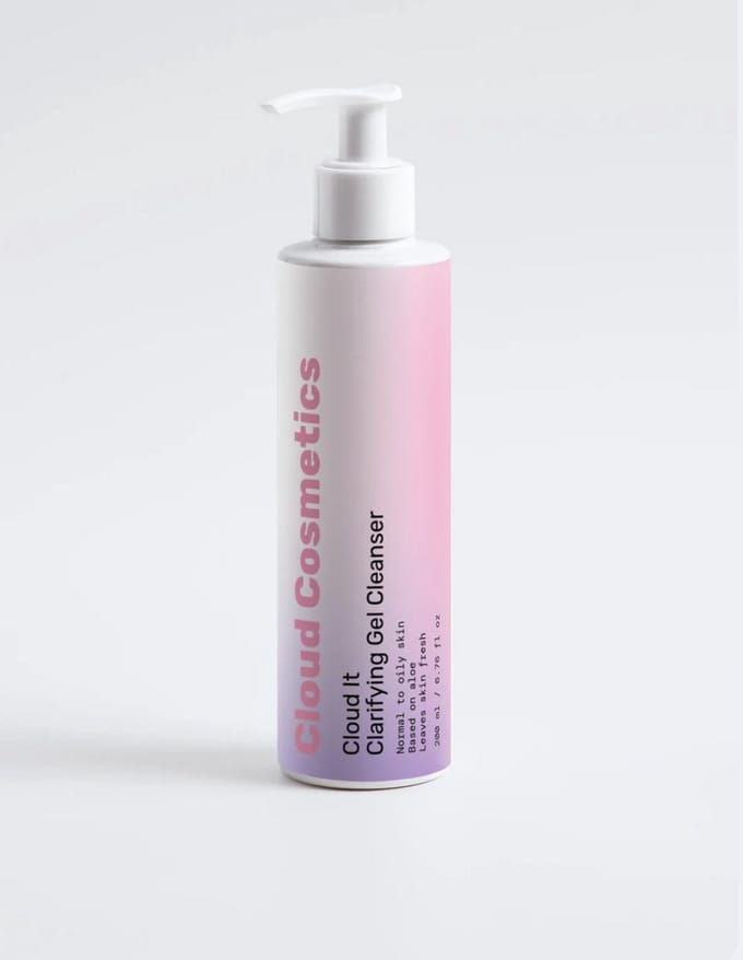 Cloud Cosmetics Cloud It – Gezichtsreiniger – Gel Cleanser – Zuiverend – Balancerend