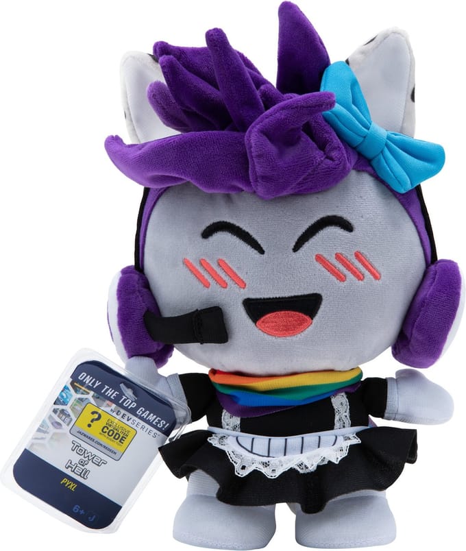 Dev Series - Tower Of Hell Pyxl Pluche 20cm Speelfiguren & personages Bekende knuffels