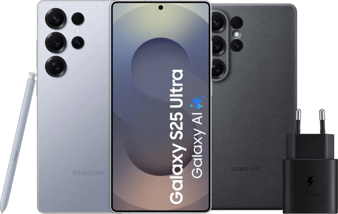 Samsung Galaxy S25 Ultra 512GB Zilver 5G + Accessoirepakket