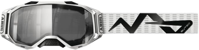 Fietshelm ABUS Buteo polar white - - wit - Geschikt voor gebruik op mountainbikes - 140 g