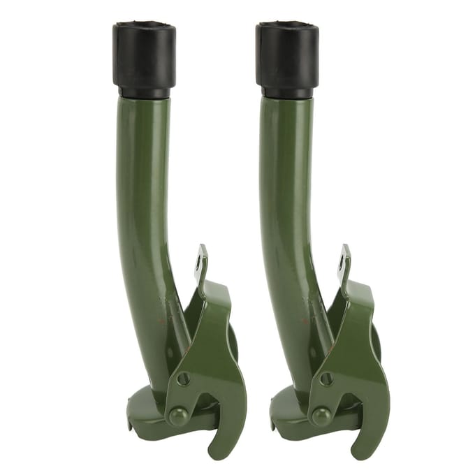 2 Stuks Jerrycan Tuit Vervanging Universeel Flexibel Lang Metalen Jerrycan Tuit Mondstuk Ontluchtingsset voor