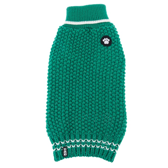 TIAKI Hundepullover Reflective Knit - ca. 45 cm Ruglengte