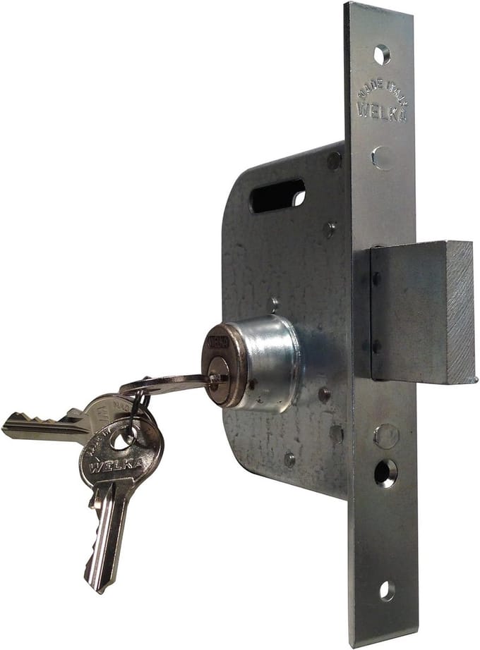 Deurslot - Sluiting - Beveiliging - Twee punts sluiting - 45 mm - Metaal