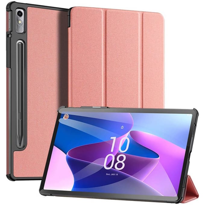 Dux Ducis Domo Bookcase voor de Lenovo Tab P11 Pro (2nd gen) - Rosé Goud