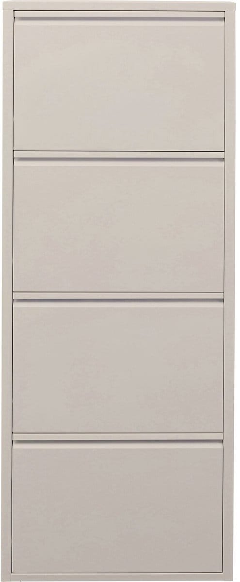 Schoenenkast Caruso creme 4 laden Kare Design