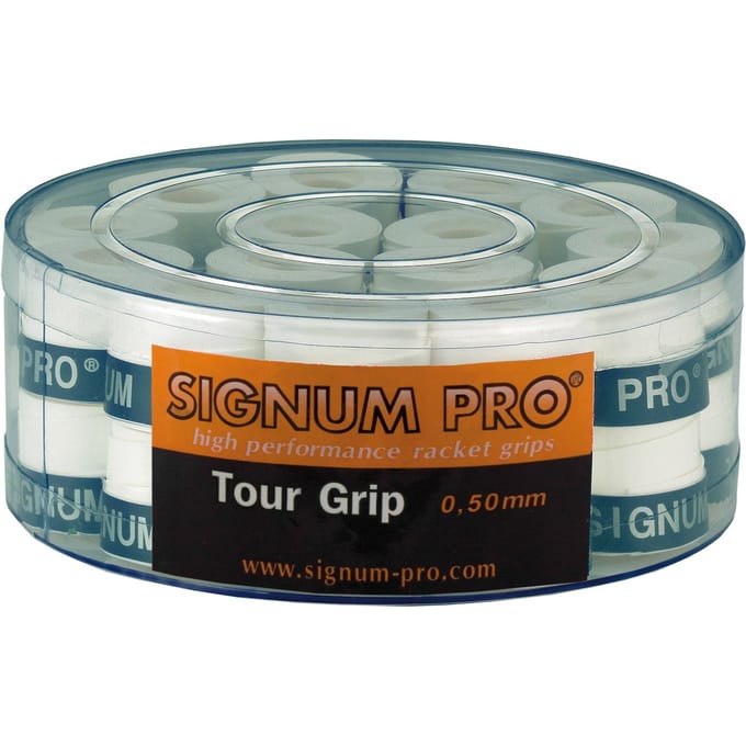Signum Pro Tour Grip Verpakking 30 Stuks-Wit