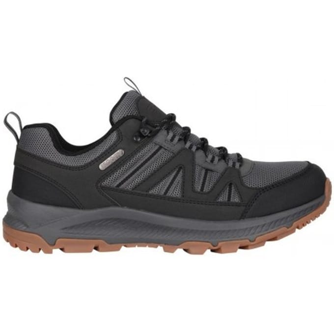Mountain Warehouse Heren Route Suède Waterdichte Wandelschoenen (Grijs)