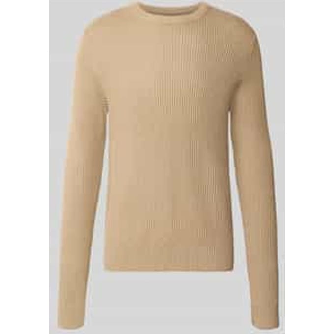 JACK & JONES - JJPANNEL KNIT CREW NECK AW26 Heren Trui