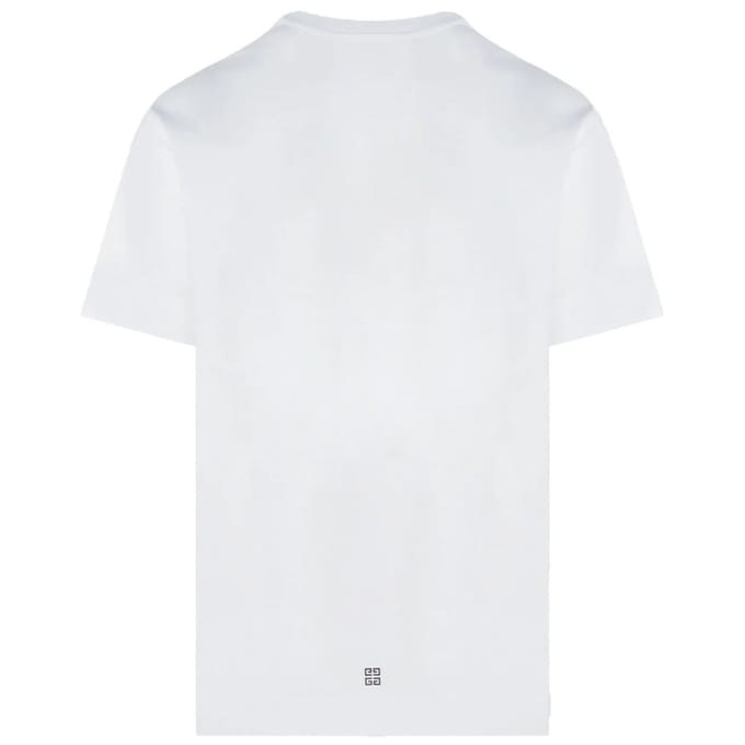 Oversized wit T-shirt met cirkellogo van Givenchy