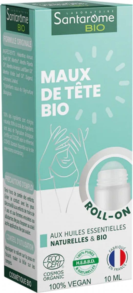 Santarome Organic Hoofdpijn Roll-On 10 ml