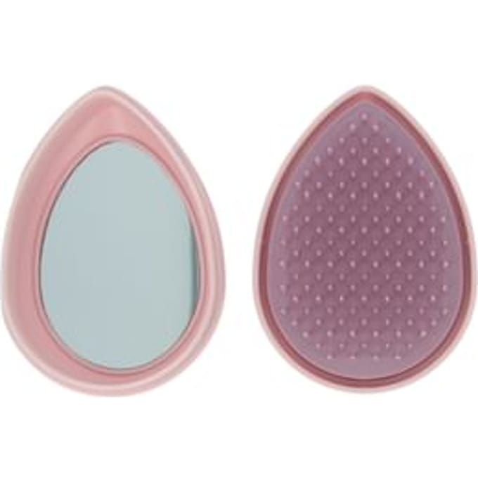 PARSA Beauty - LOV.U Portable Comb with Mirror Pink