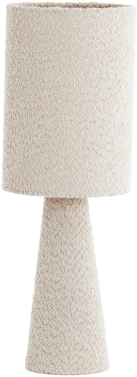 Light & Living Tafellamp Micky Bouclé 58cm - Zand