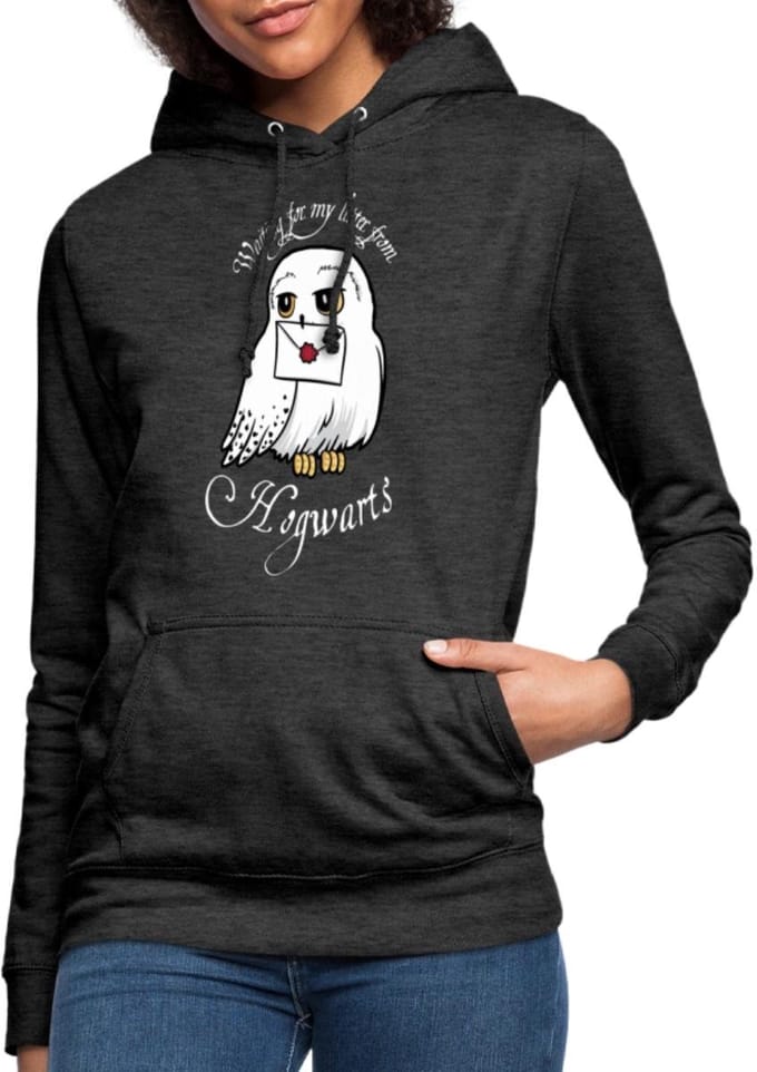Harry Potter Hedwig Met Brief Waiting For My Letter Hoodie Dames