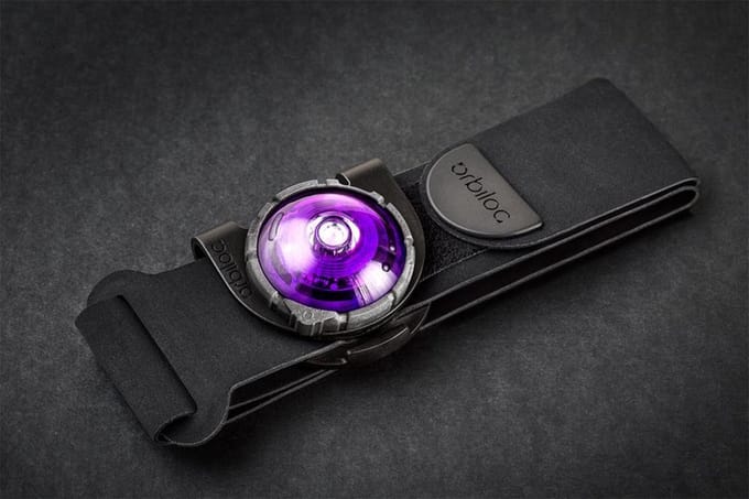 Orbiloc Run Dual Safety Light - Veiligheidslampje - Purple