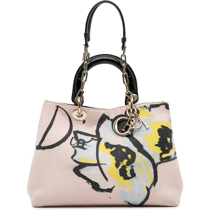 Lady Dior Floraal Print Tas